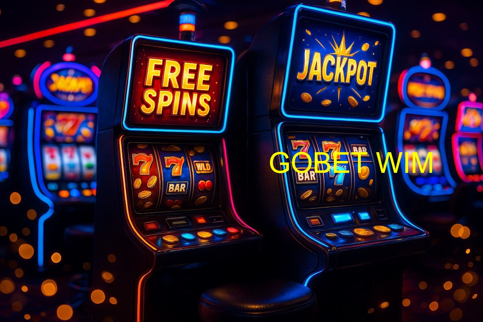 Diversos jogos de caça-níqueis